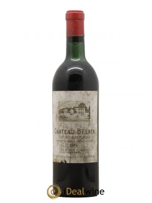 Château Belair (Belair-Monange) 1er Grand Cru Classé B  1964 - Lot de 1 Bouteille
