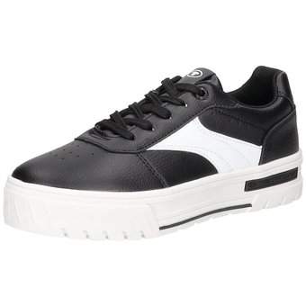 Tom Tailor Sneaker in schwarz