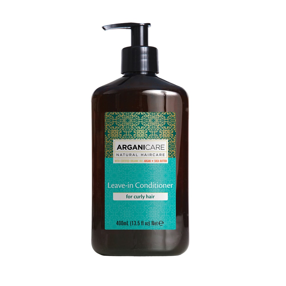 Arganicare Soin sans rinçage à l'huile d'argan hydratant et protecteur  pour cheveux bo uclés