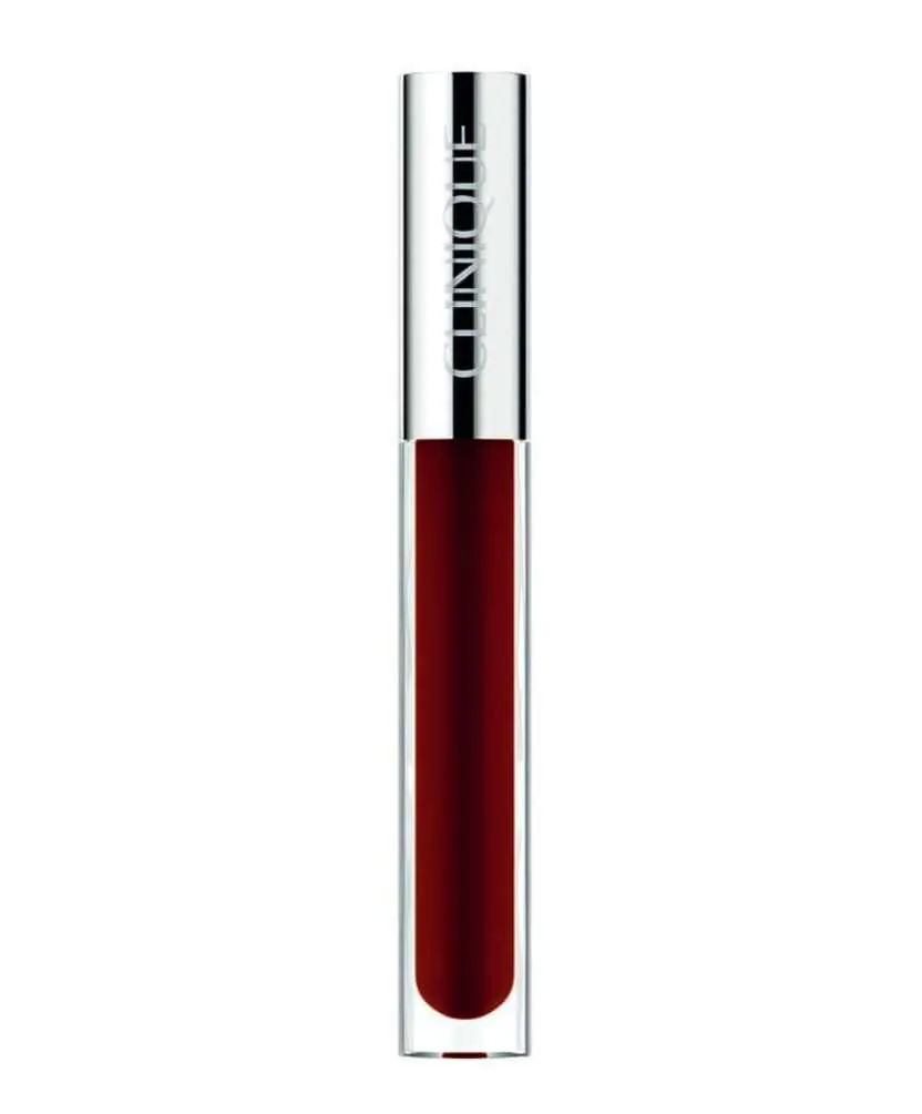 Clinique Pop Plush kremasti sjaj za usne, crni medeni pop