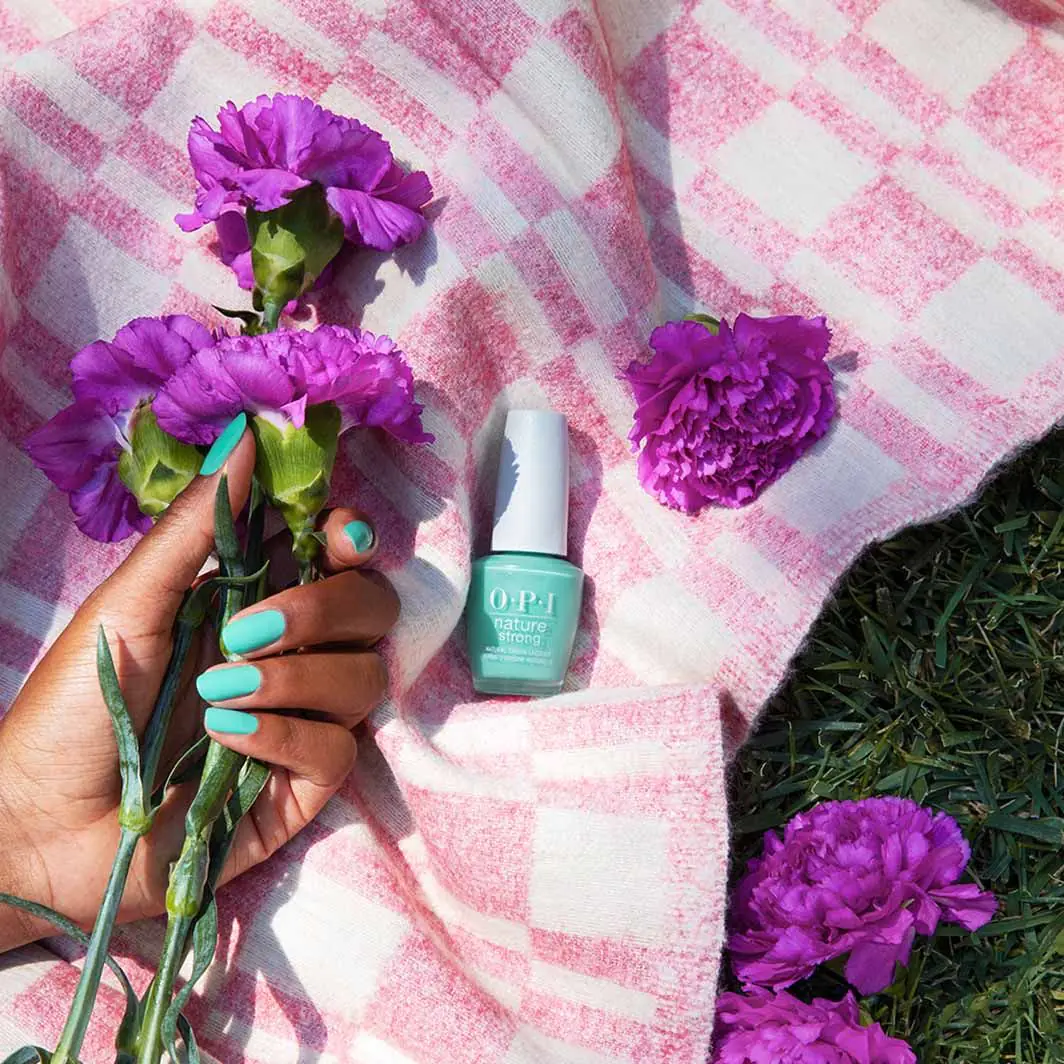 „Opi Natre Strong“ nagų lakas „Cactus What You Preach“ 15 ml