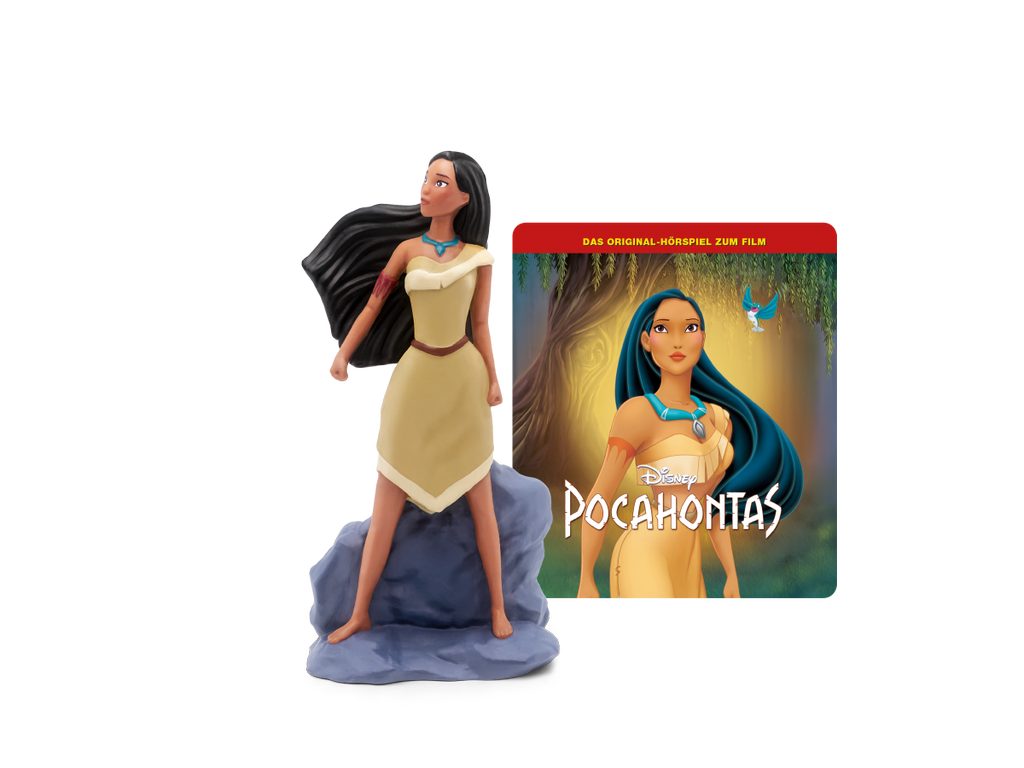 tonies Hörspielfigur Tonies- Pocahontas, (1-St), Magnethaftend, handbemalt, integrierter NFC-Chip