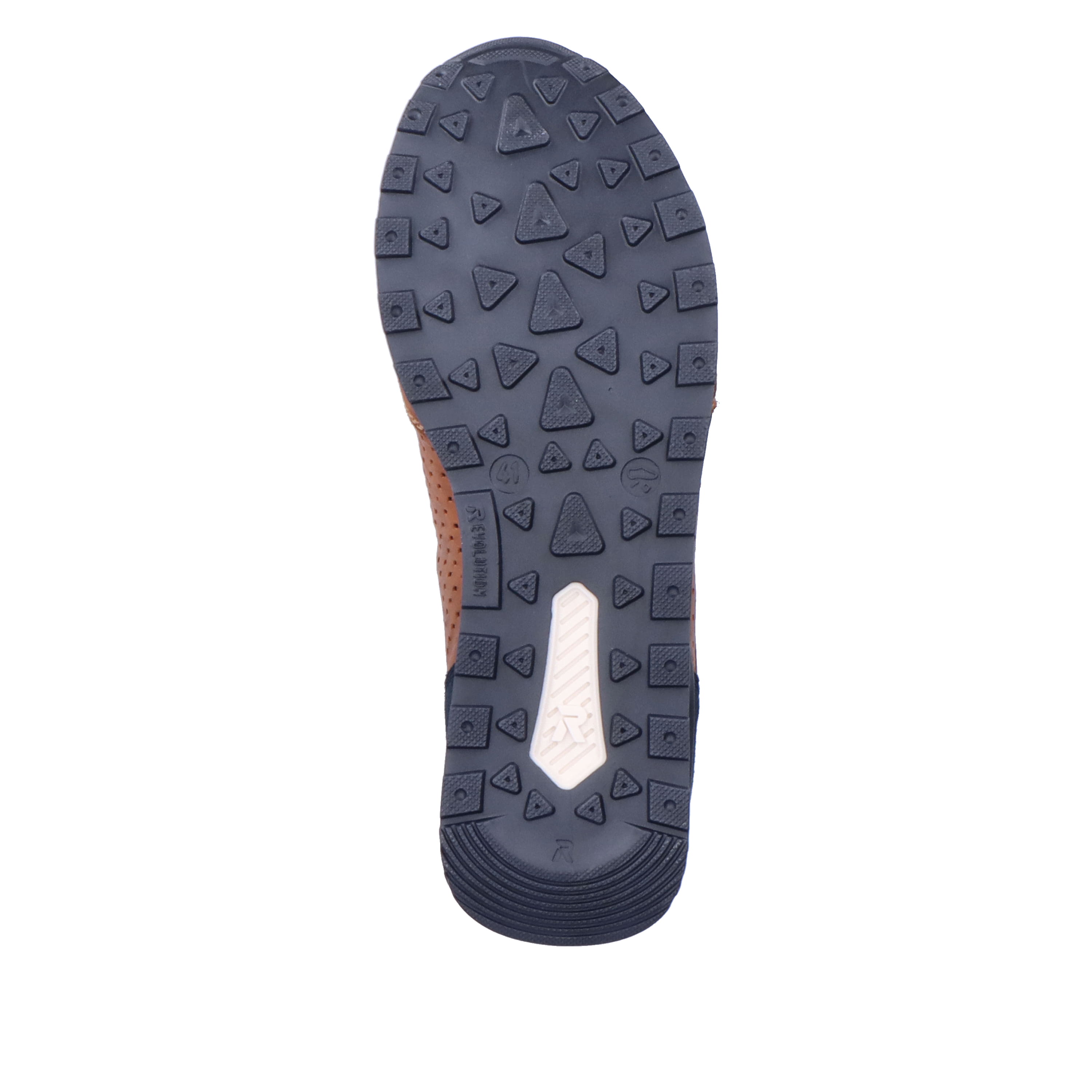 Rieker Herren Sneaker Low nut-brown ocean-blue