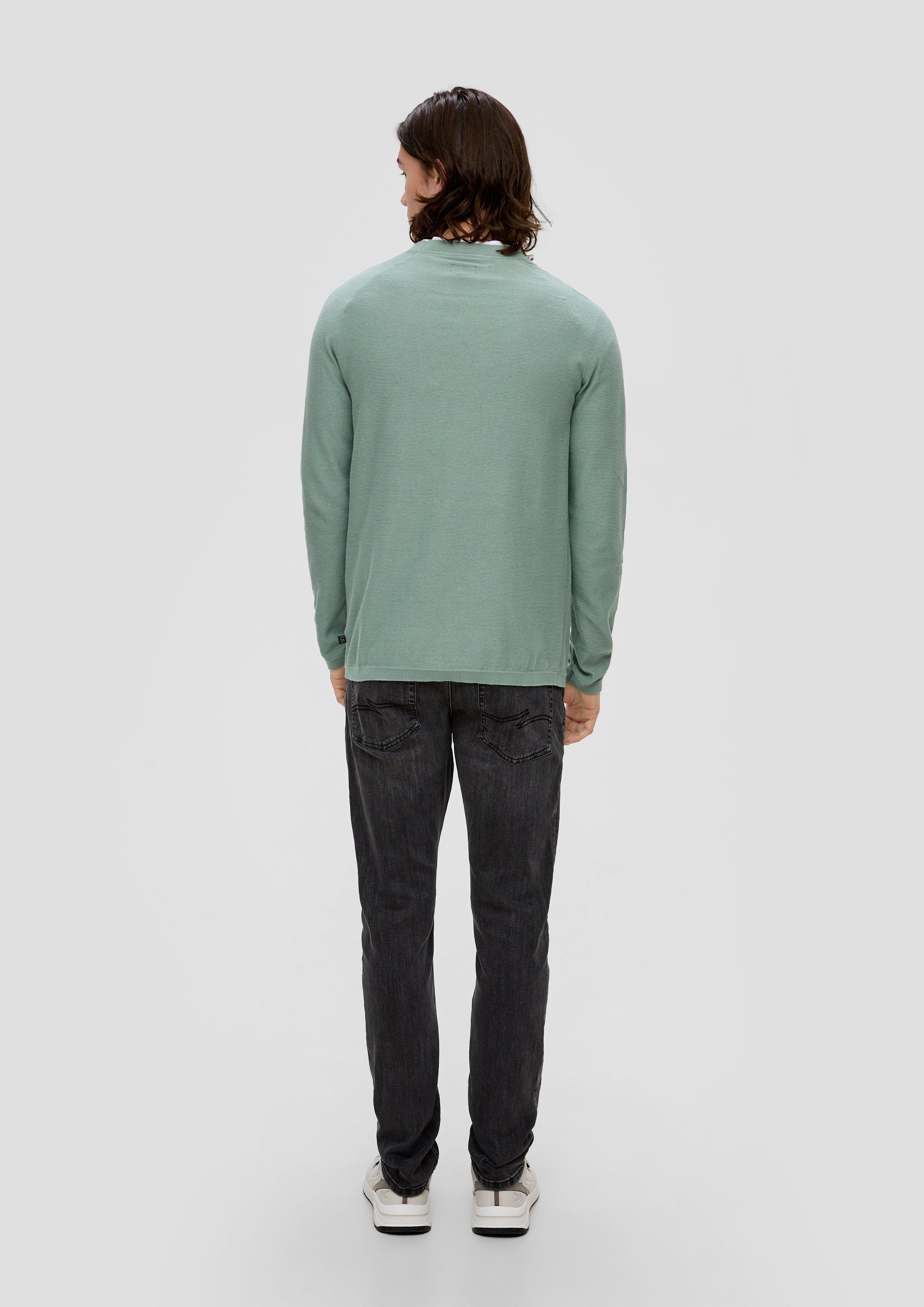 Feinstrickpullover im Slim Fit  2148918-7238