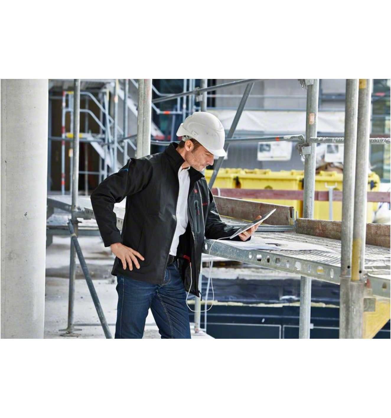 Bosch Professional Arbeitsjacke Heizjacke GHJ 12+18V XA (Gr. XL, Full Version)
