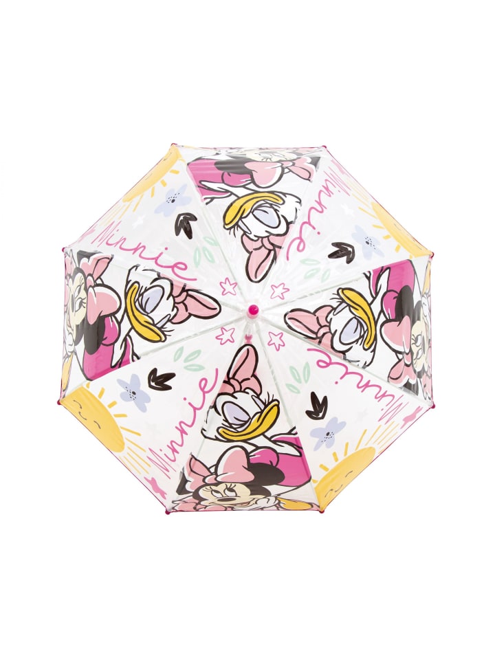 Disney Minnie Mouse Regenschirm Disney Minnie Mouse & Daizy (D): 68 cm in Pink günstig kaufen 68