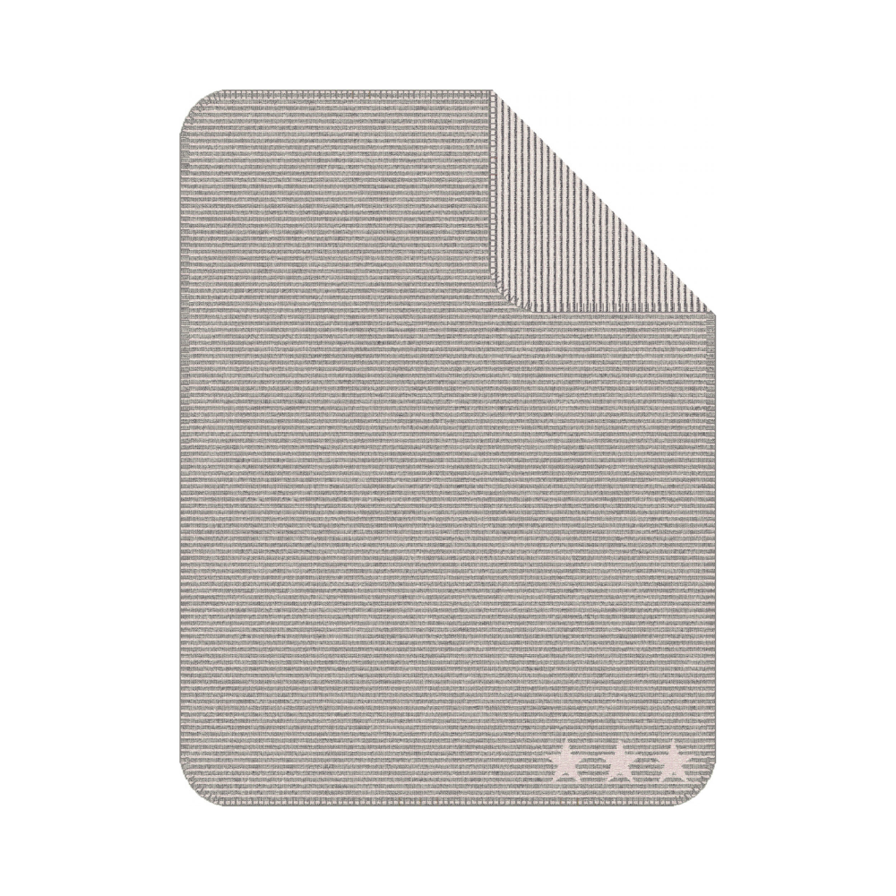 Babydecke Lelu grau/rosa