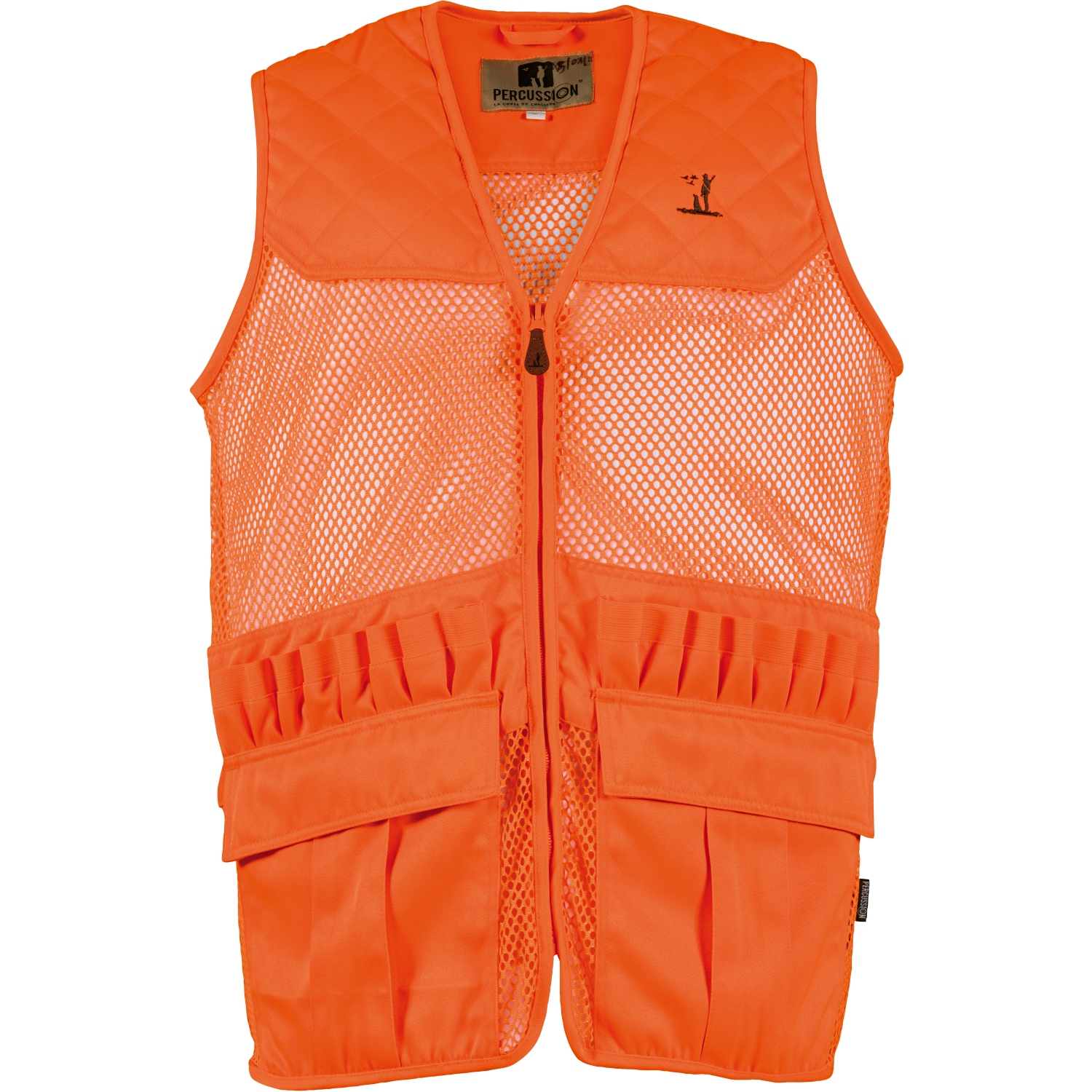 Percussion Unisex Netzweste Savane (orange)