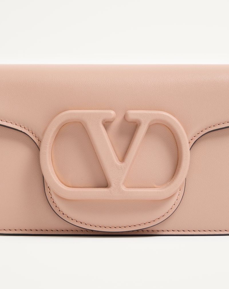 Valentino Garavani Locò kleine schoudertas van kalfsleer