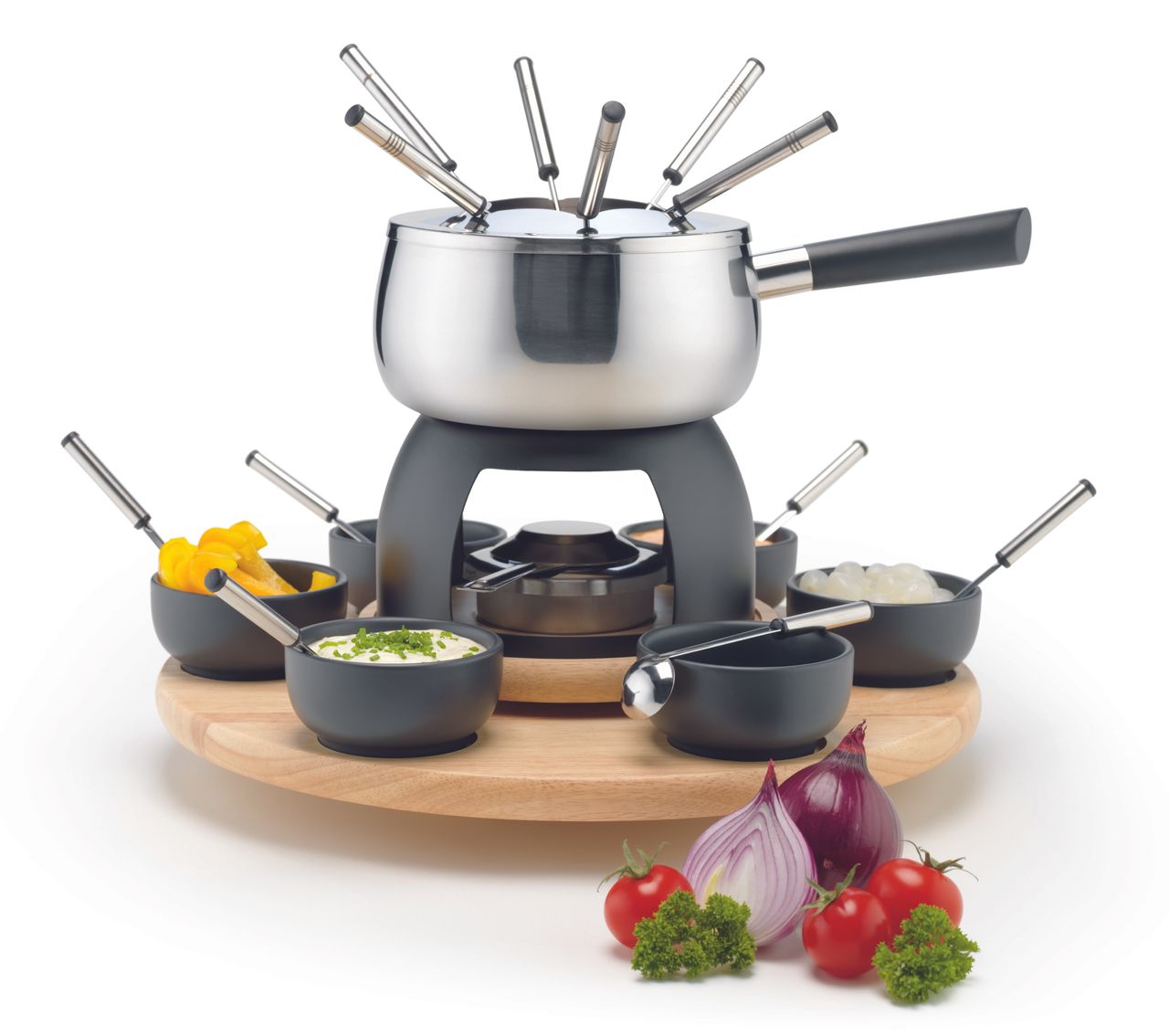 Mäser 23-teiliges Fondue-Set