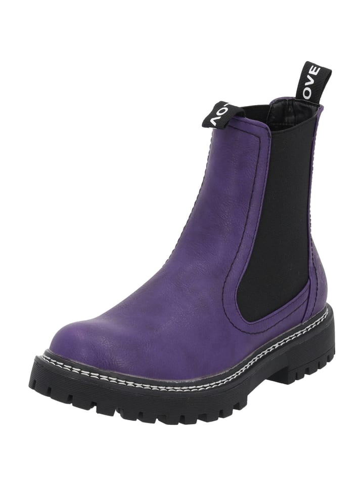 palado Chelsea Boots in Violett günstig kaufen