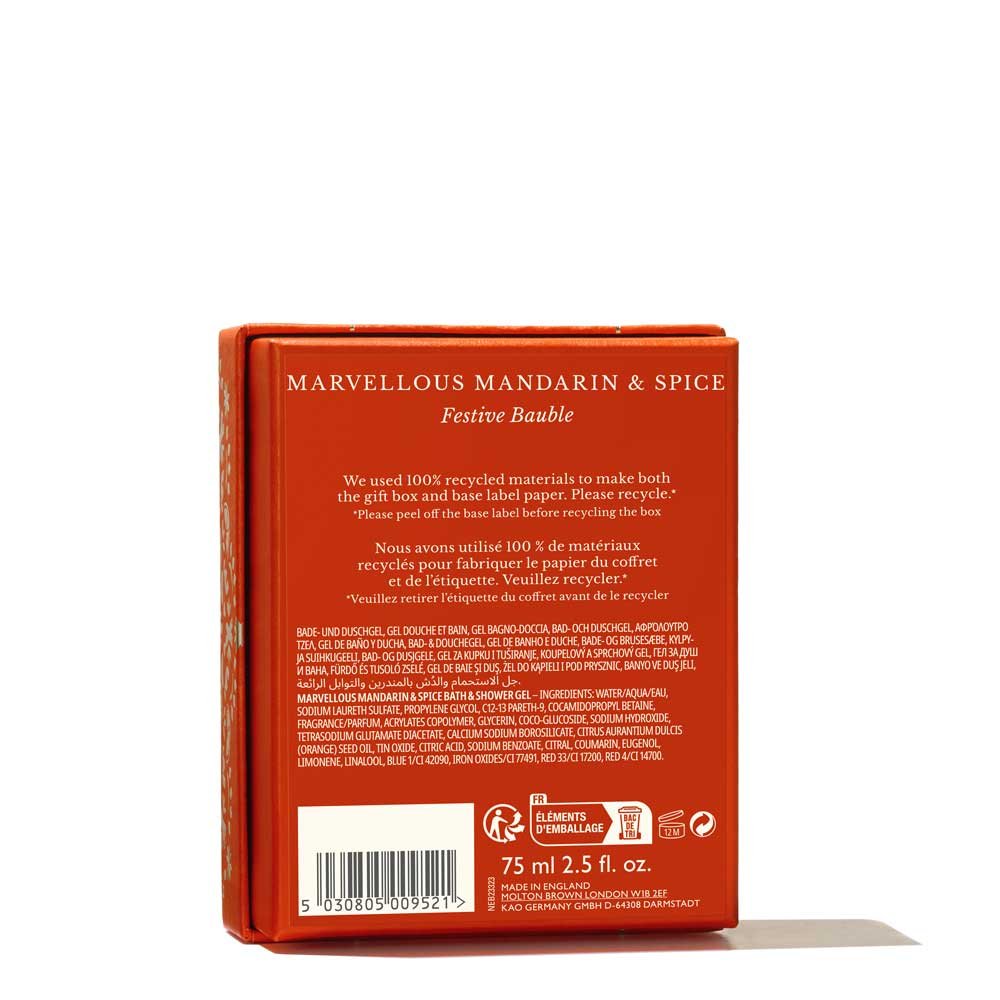 Molton Brown Xmas Marvellous Mandarin & Spice Festive Bauble