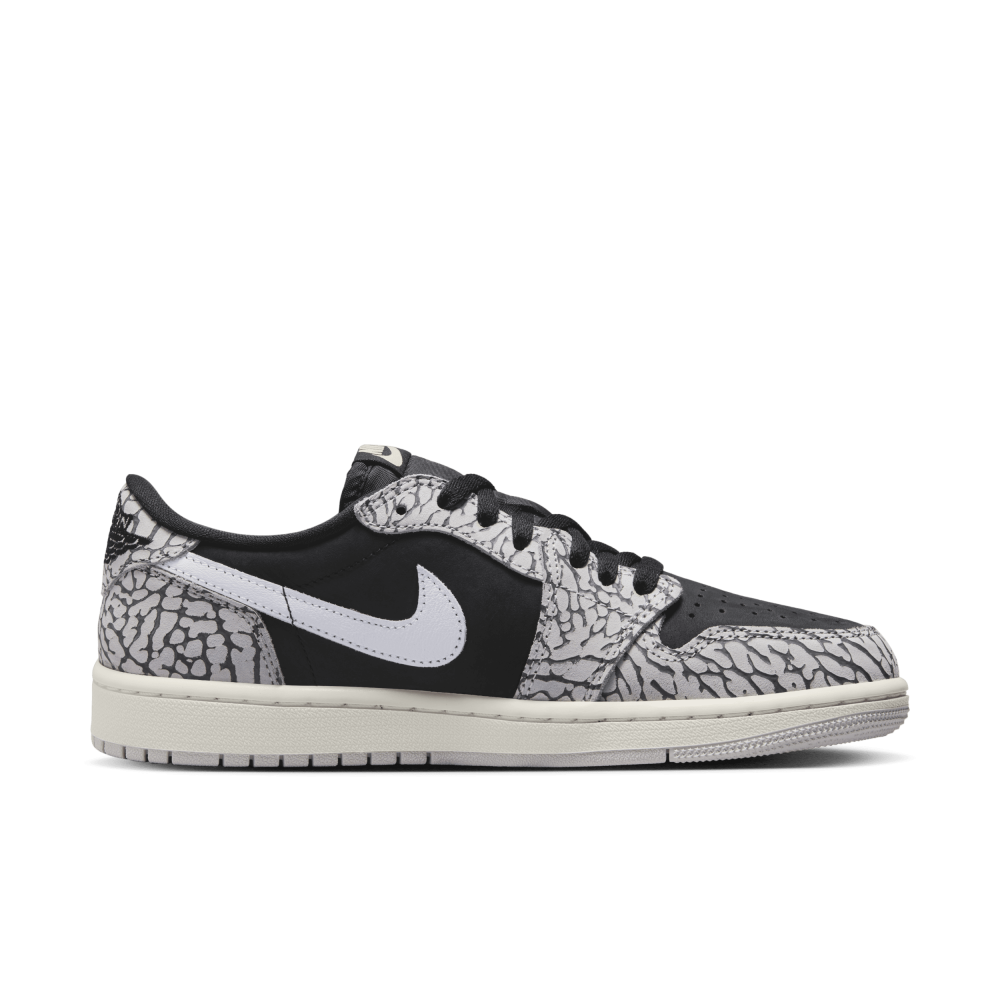 NIKE JORDAN WMNS Air Low OG Jordan 1 Retro Cement CZ0775-001 / schwarz