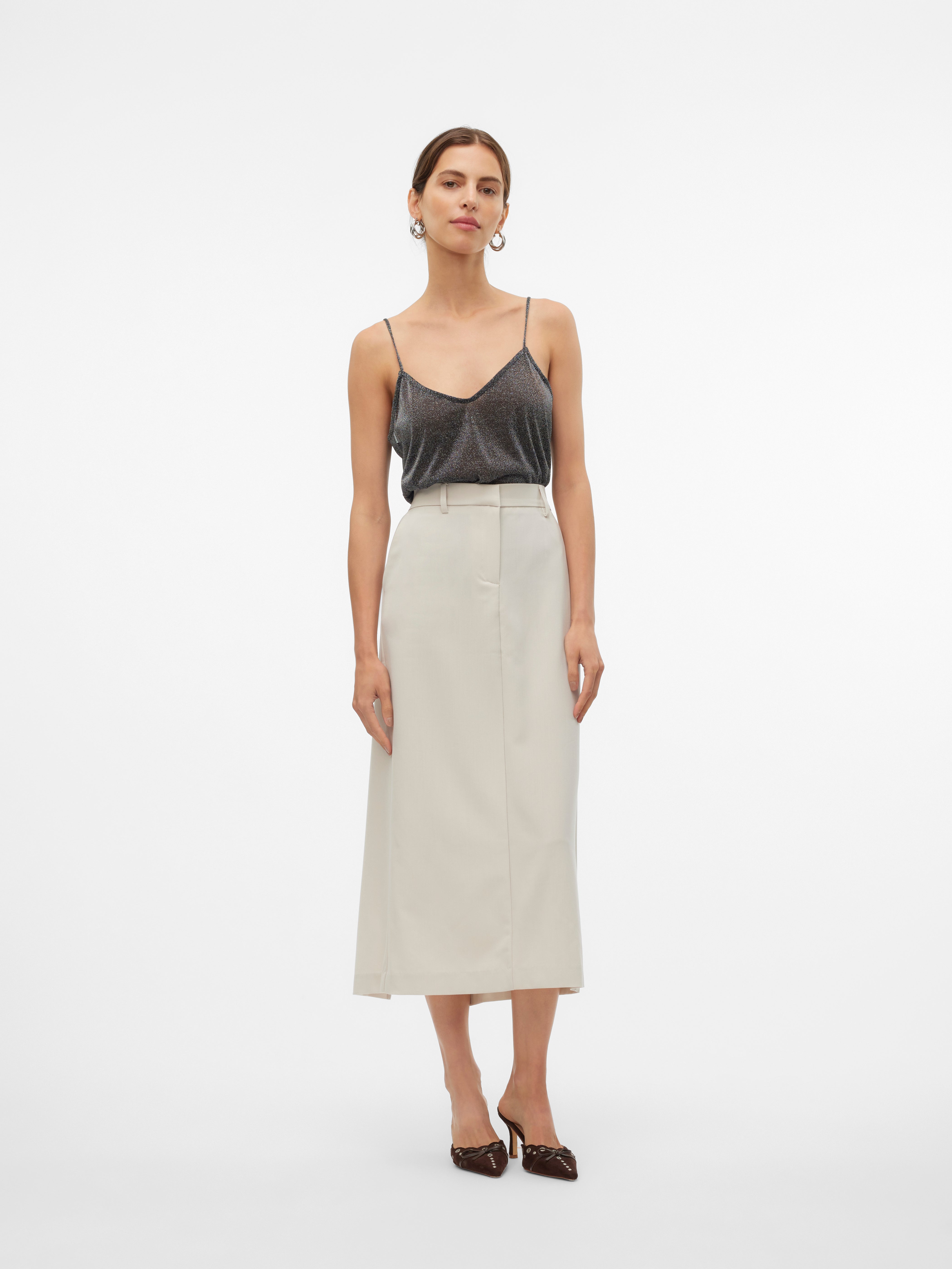 VMTROIAN Mittlere Taille Langer Rock