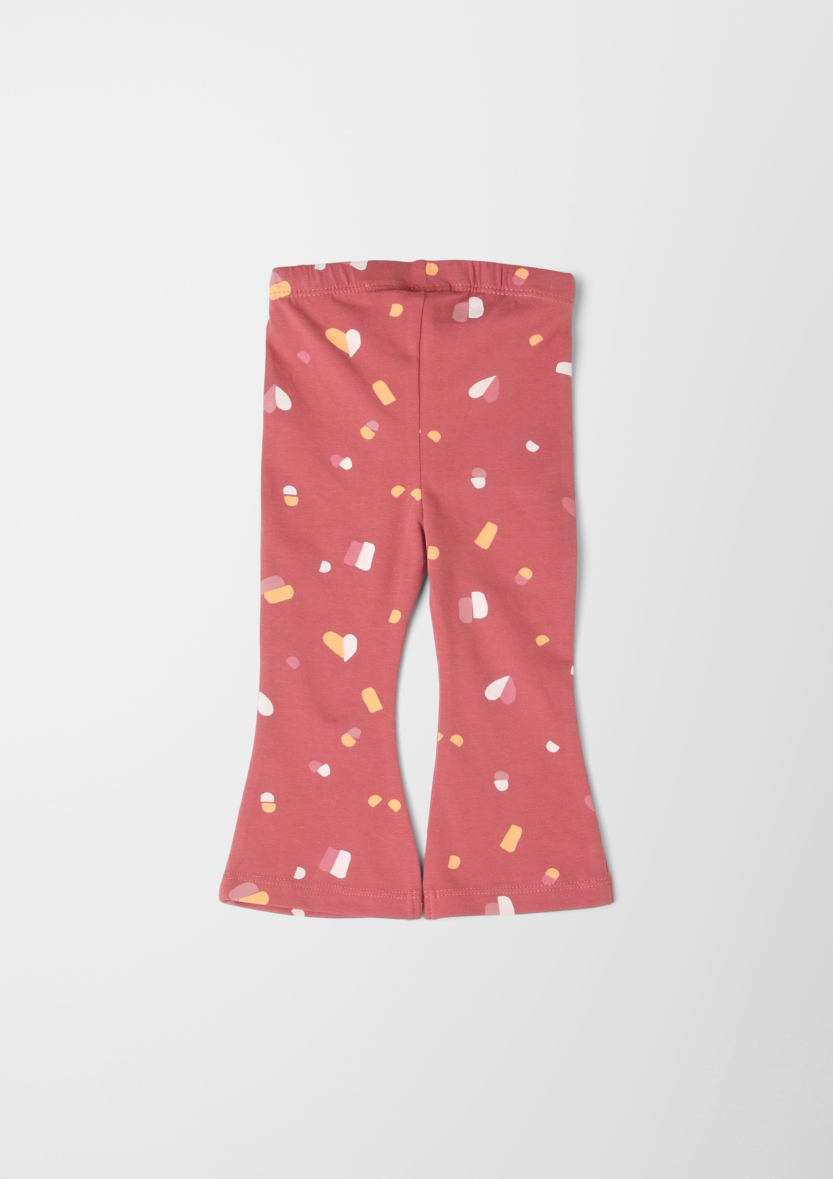 Musterleggings mit Flared leg  2119924-38A4