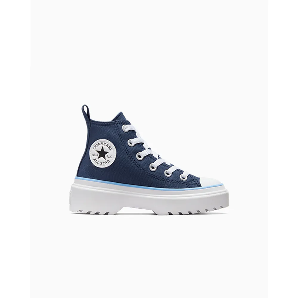 Converse Chuck Taylor All Star Lugged Lift Platform Easy On Floral Embroidery A06343C / blau