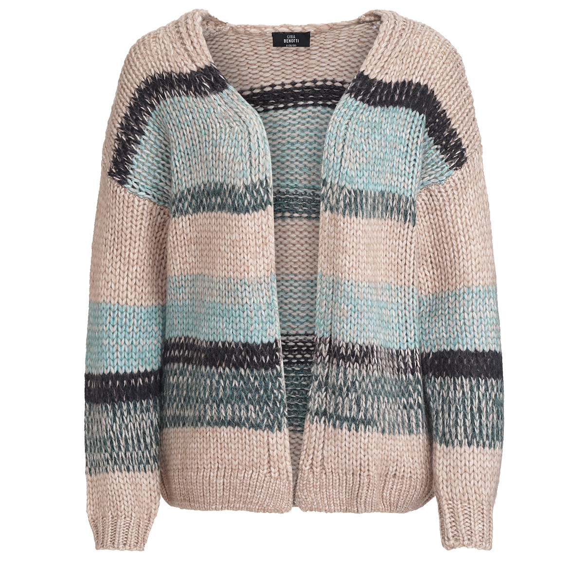 Damen Strickjacke im Streifen-Look