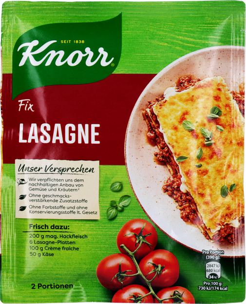 Knorr Fix Lasagne