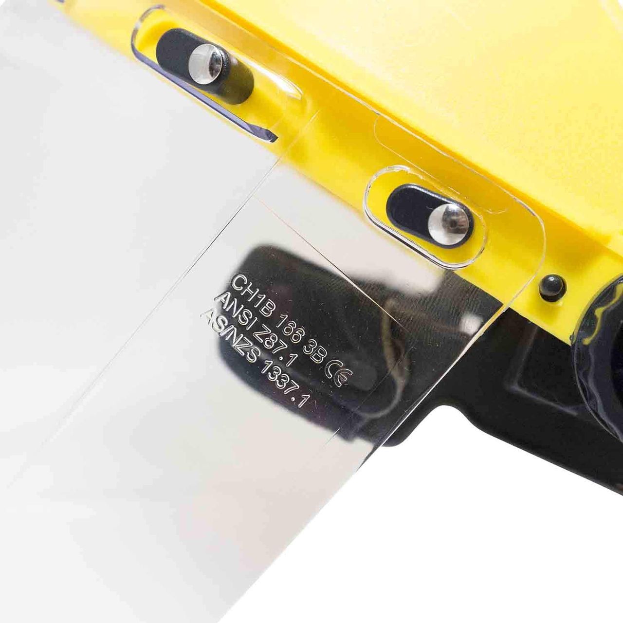 Viwanda Gesichtsschutz Aero mit klarem Polycarbonat Visier EN 166