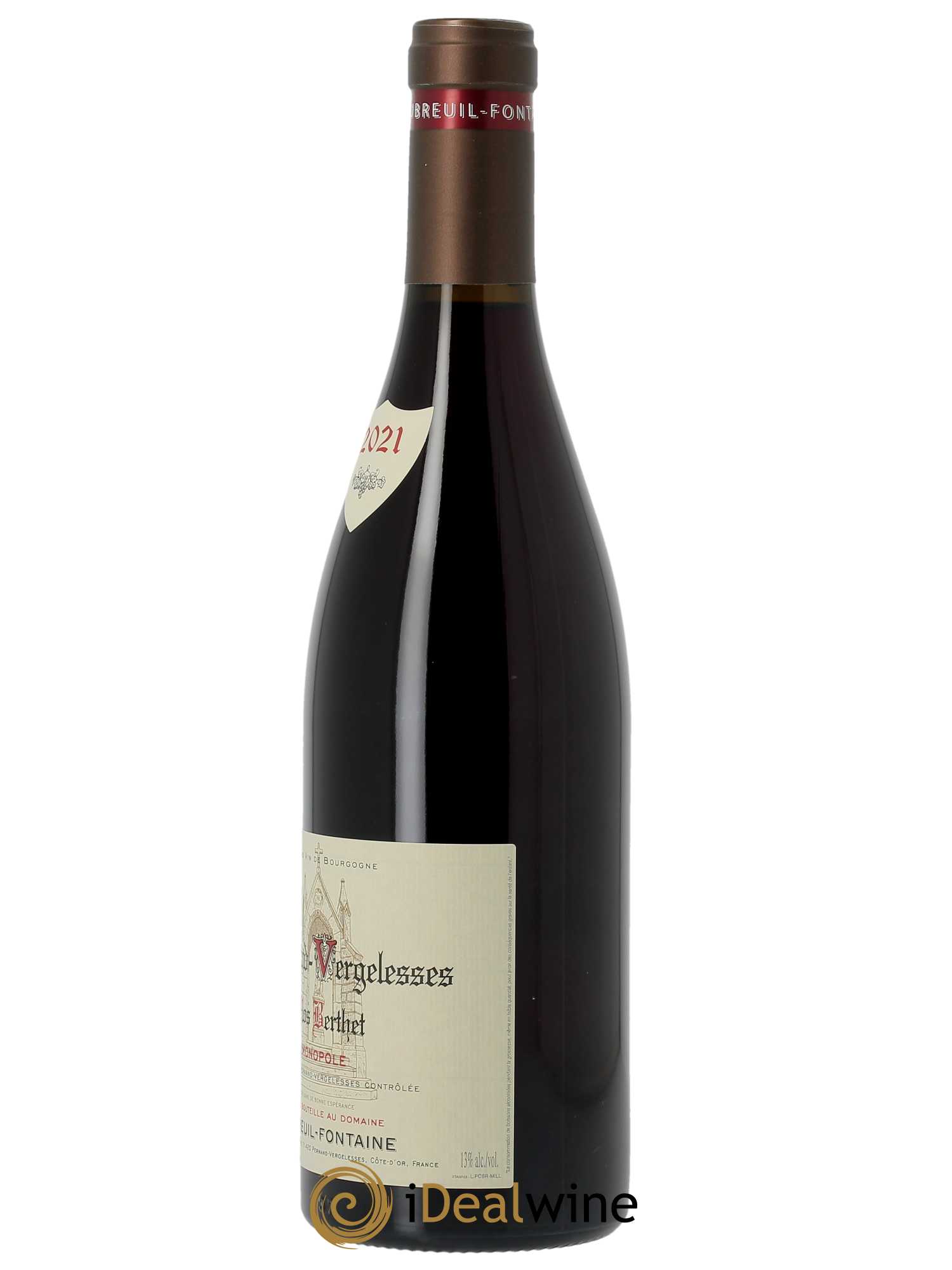 Pernand-Vergelesses 1er Cru Clos Berthet Domaine Dubreuil Fontaine  2021 - Lot de 1 Bouteille