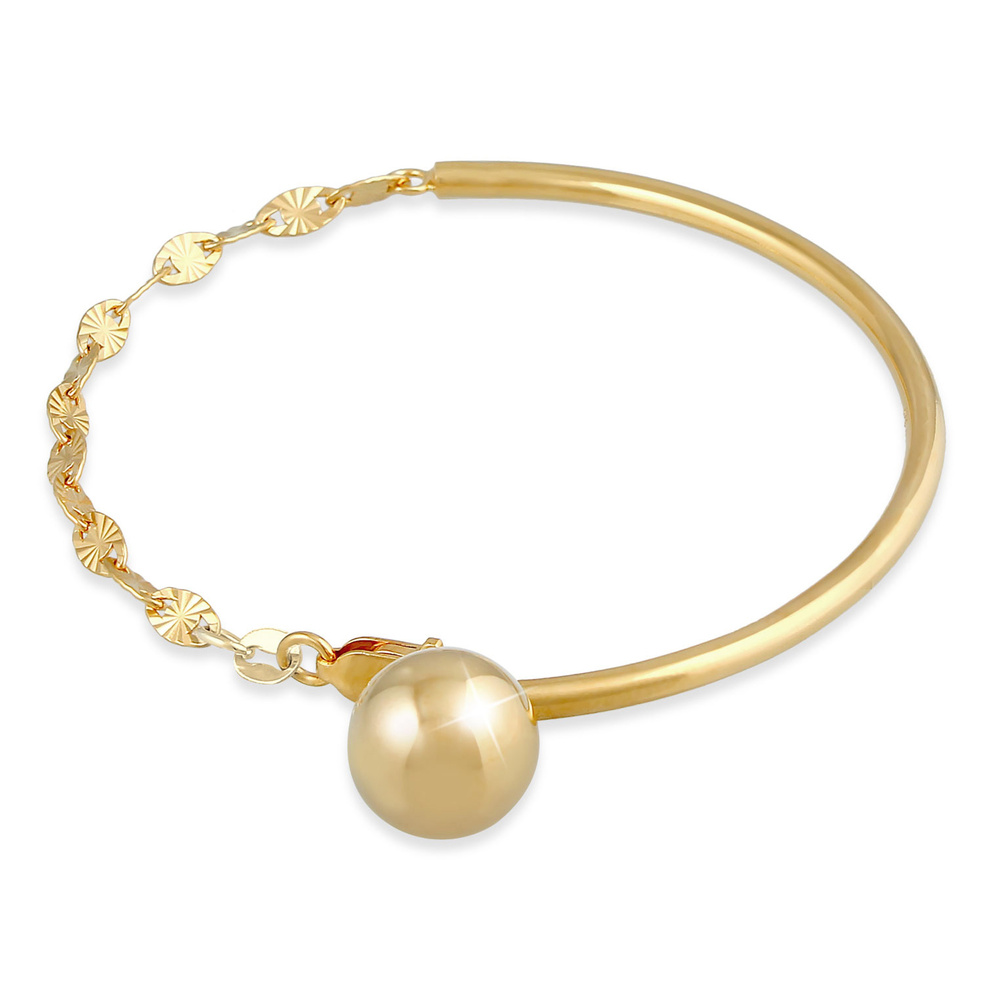 Elli PREMIUM Elli PREMIUM Bracelet Blogueuse de la tendance des plaquettes de balles pour dame Bracelet