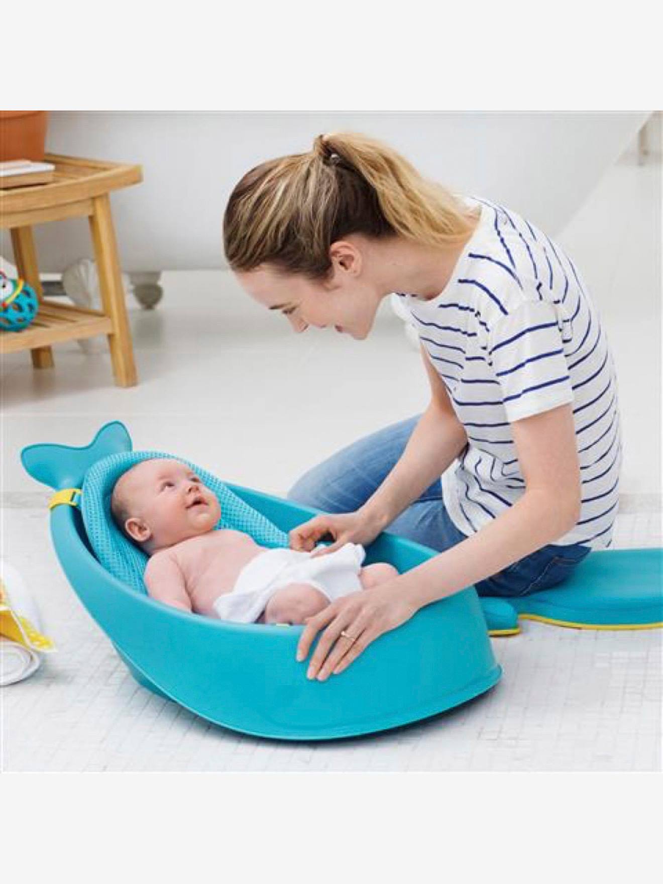 Baignoire évolutive Moby de SKIP HOP bleu