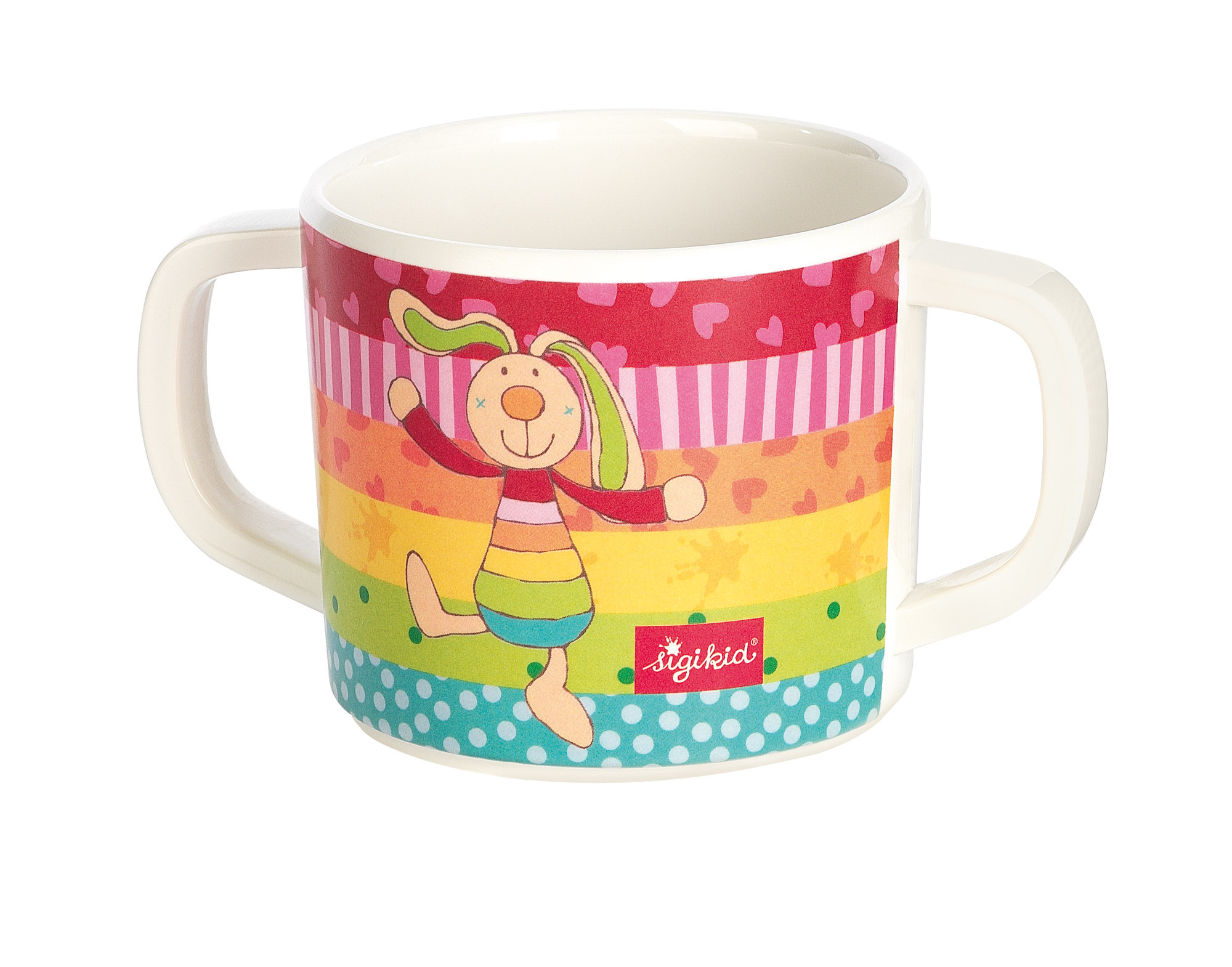 Kinder Tasse Hase Rainbow Rabbit, rPET
