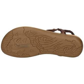 2Go Fashion Sandale in braun