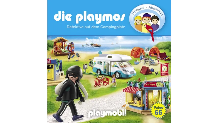Die Playmos-(66)Detektive Auf Dem Campingplatz