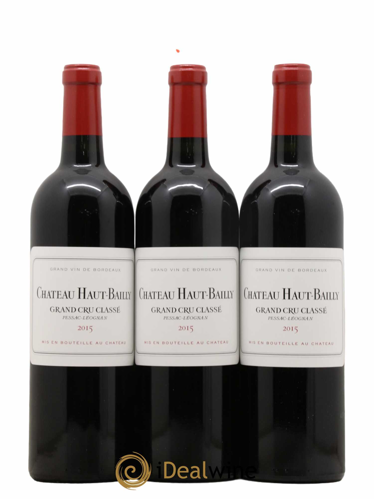 Château Haut-Bailly Cru Classé de Graves  2015 - Lot de 12 Bouteilles