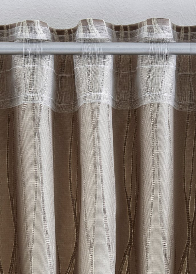Jacquard Vorhang (1er Pack)