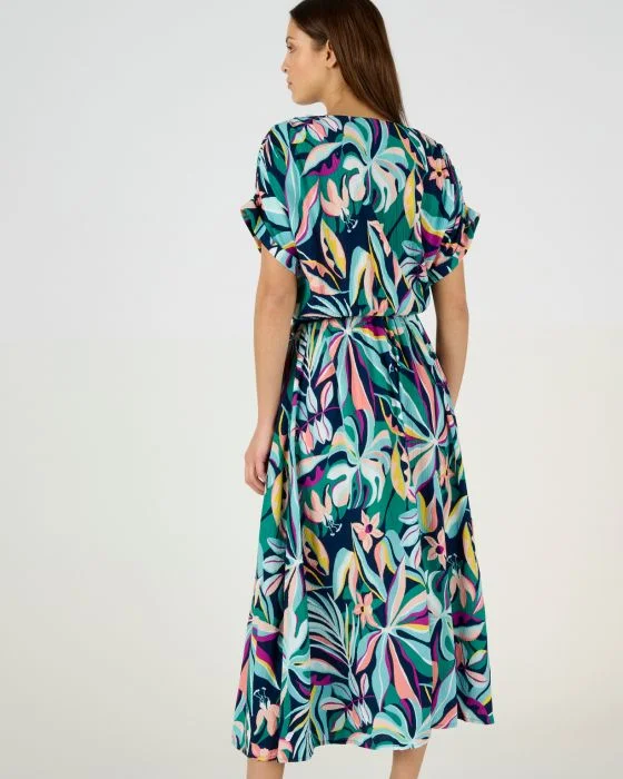 Robe crépon *fibres pure viscose Lenzing(TM) EcoVero(TM)