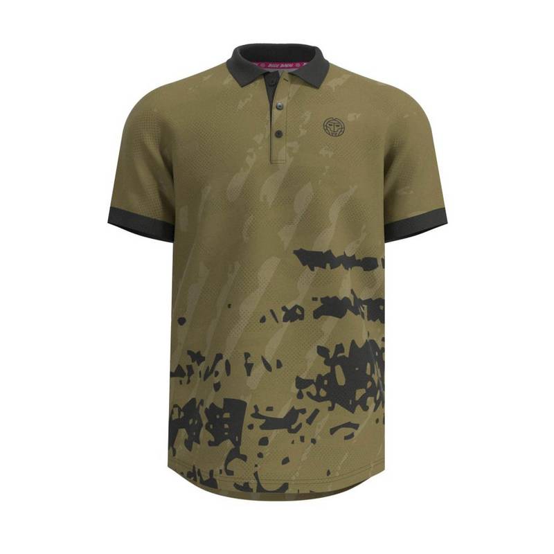 BIDI BADU Pure Wild Polo Tennisshirt Herren