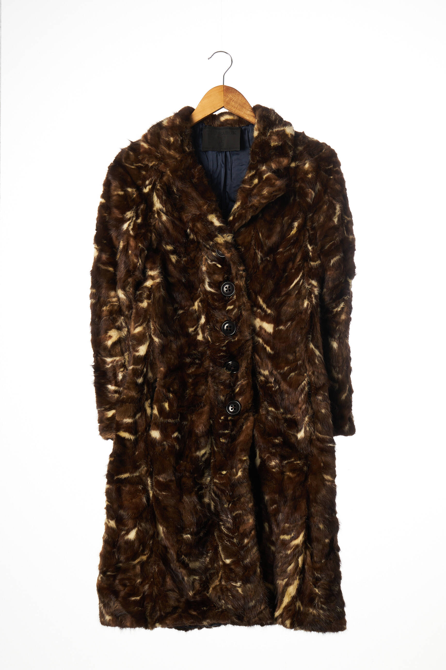 Lou Barok Manteaux Longs Femme couleur marron