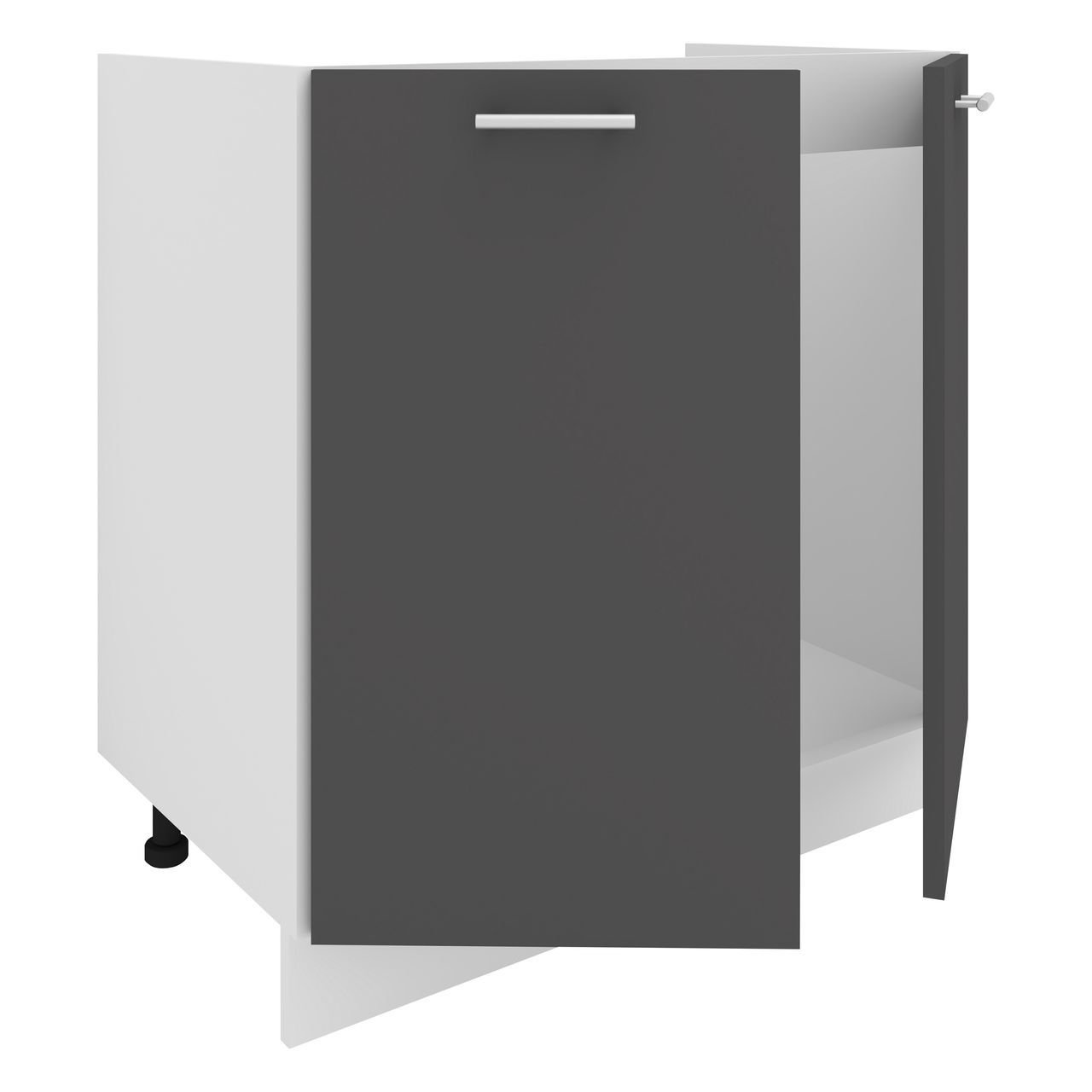 VCM Spülunterschrank Breite 80 cm Spülenschrank Unterschrank Spüle Küche Esilo