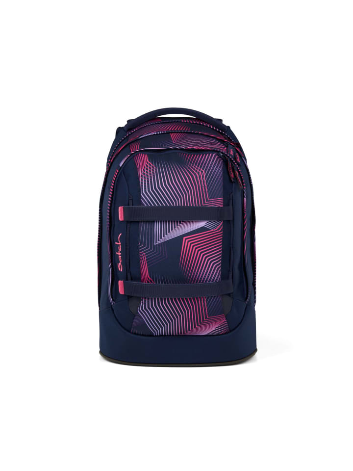 Satch Satch pack Schulrucksack Seismic Pink dunkelblau günstig kaufen onesize