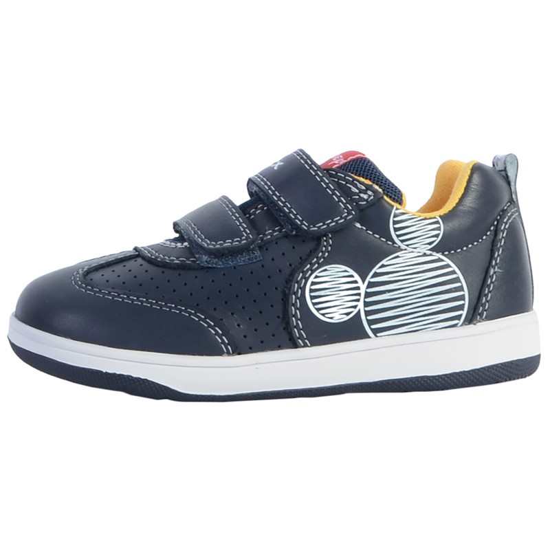 Baskets cuir New Flick Mickey