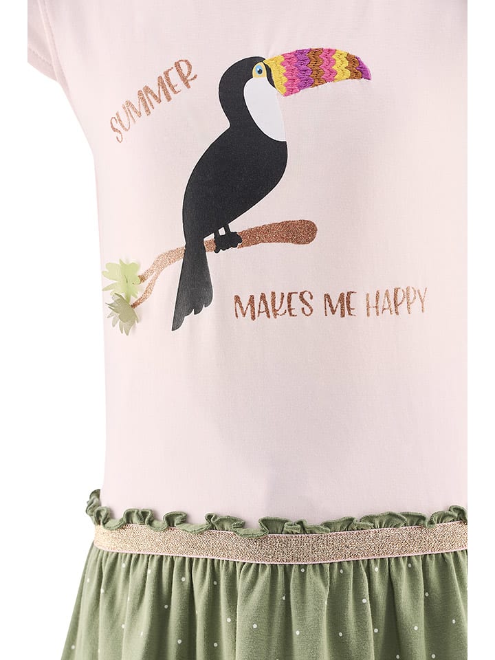happy girls by Eisend Kleid in Rosa/ Grün günstig kaufen