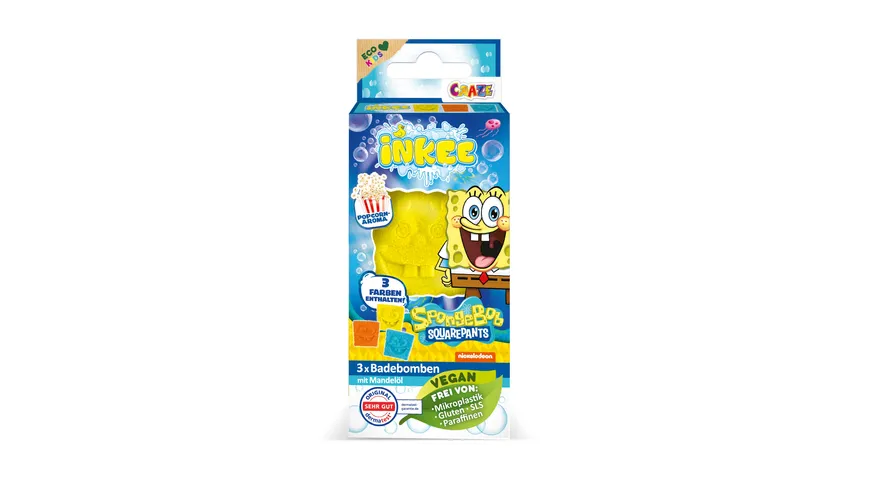 CRAZE - INKEE Badebombe 3er Pack