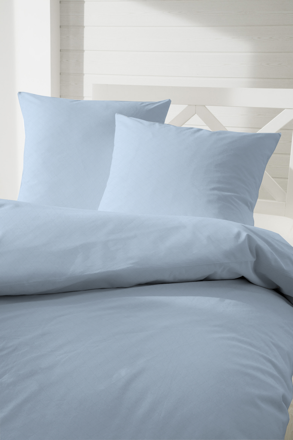 Bettwäsche Primera rauchblau