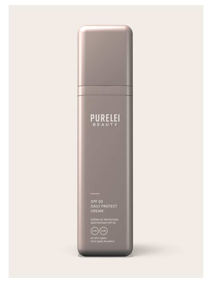 PURELEI Gesichtscreme SPF50 Daily Protect Cream in Weiß günstig kaufen 50 ml