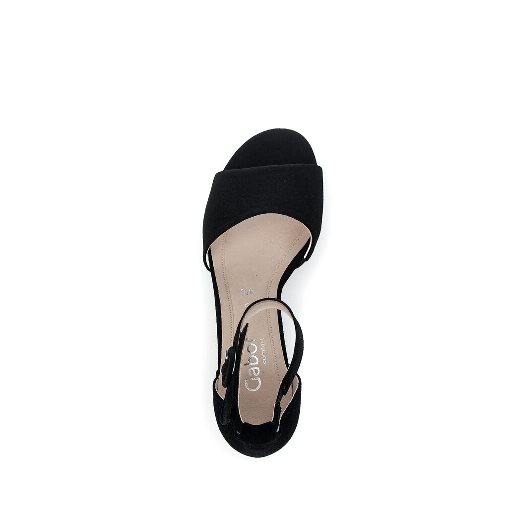 Gabor comfort Riemchensandale schwarz