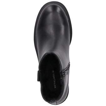 Tom Tailor Stiefelette in schwarz