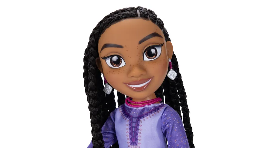 Jakks Pacific -  Wish - Asha Funktionspuppe 38cm mit Valentino und Stern