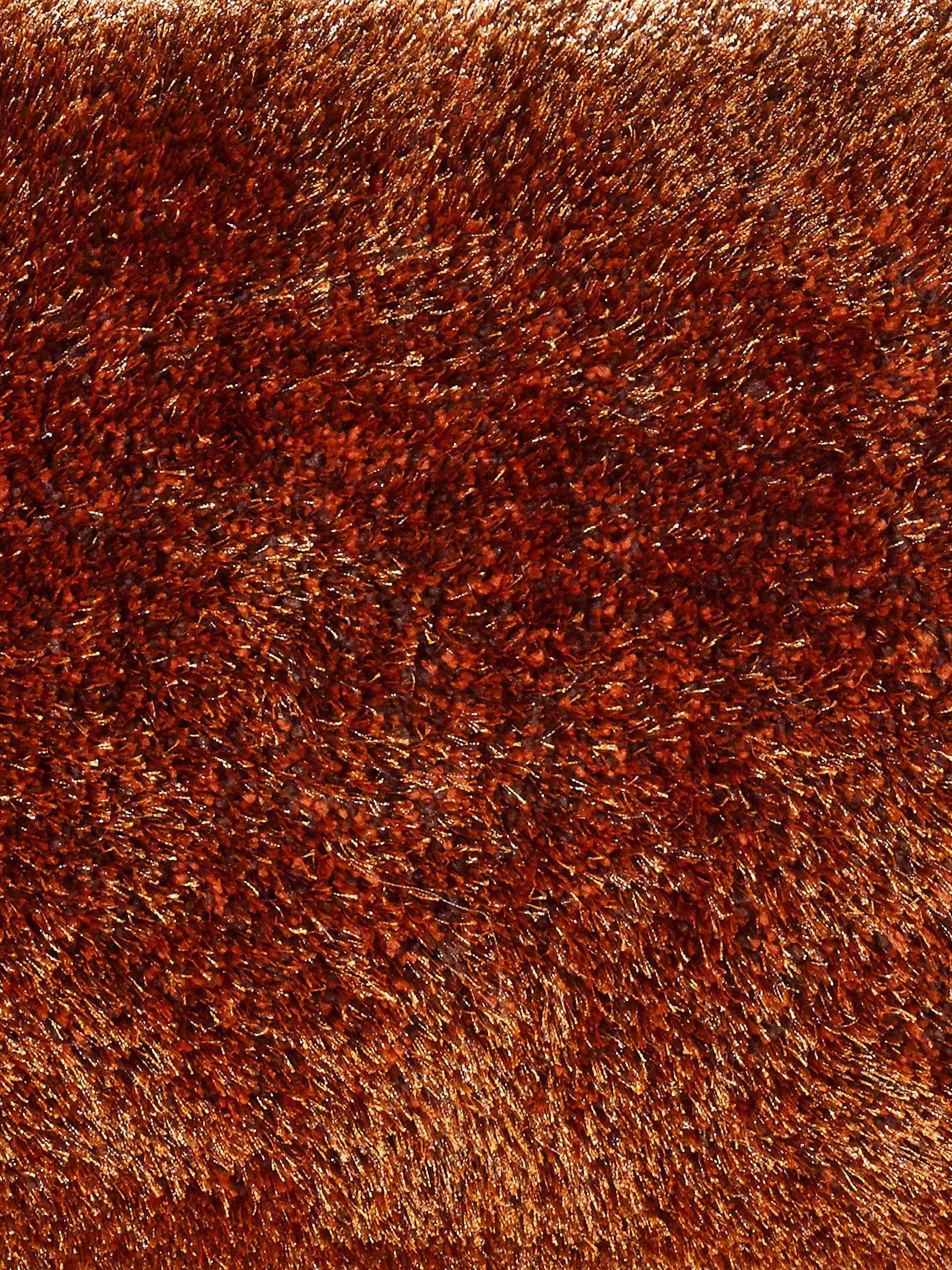 Vernissage Hochflor-Teppich, Kupfer