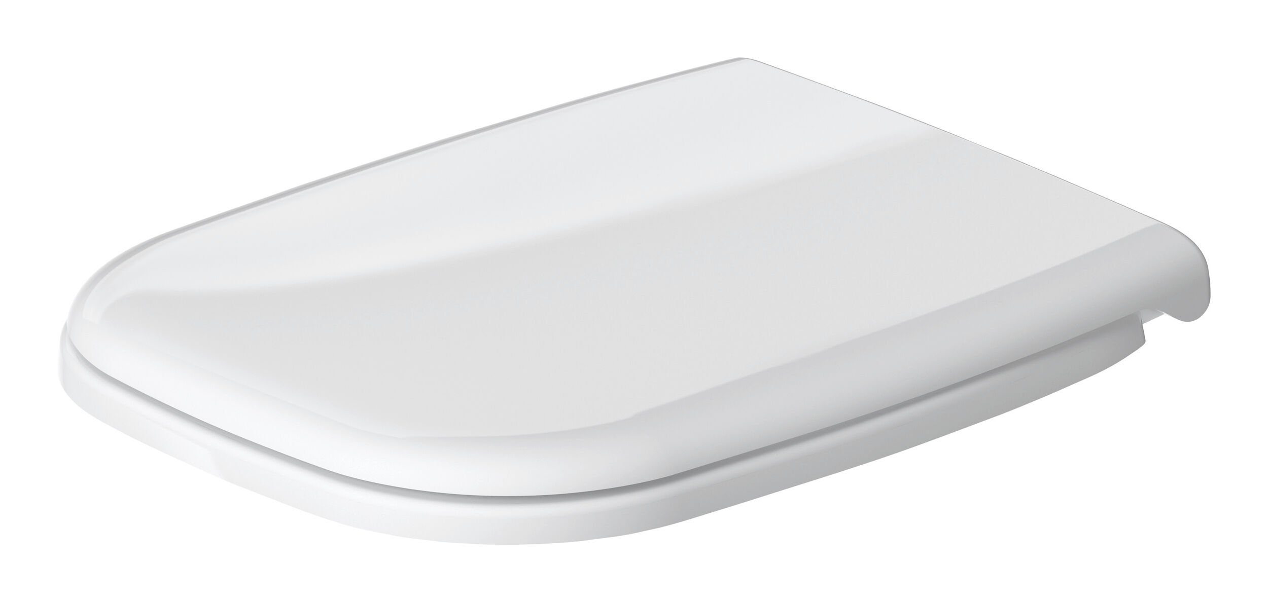 Duravit WC-Sitz D-Code, Für Wand-WC Compact ohne Absenkautomatik 430 x 350 x 40 mm - Weiß
