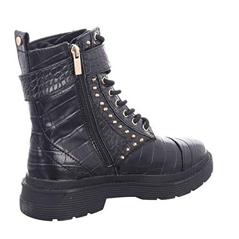 LA STRADA Schnür-Stiefeletten schwarz