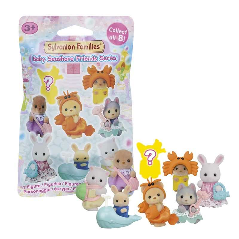 5721 Sachets surprise Sylvanian - Le monde marin des bébés