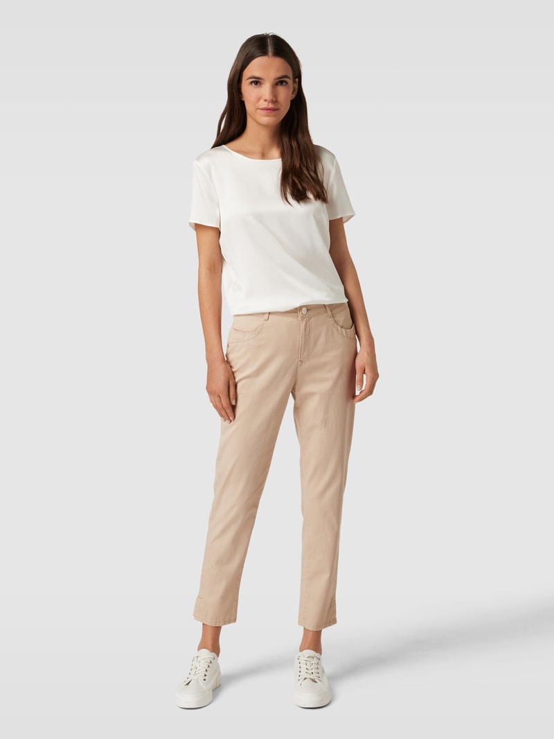 Slim Fit Jeans mit Stretch-Anteil Modell 'Mary' in sand