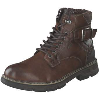Tom Tailor Schnür Boots in braun